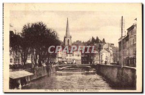 Tulle - Quays - Bridge - Old Postcard