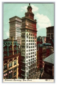 Postcard NY Gillender Building New York City New York