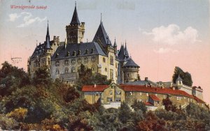 Germany 1949 Wernigerode Schloss Castle vintage postcard