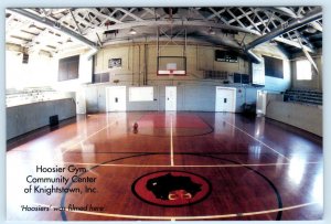 KNIGHTSTOWN, Indiana IN ~ Gymnasium HOOSIERS Basketball Movie  4x6 Postcard