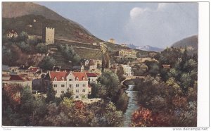 Kurort Meran, Blick Auf Die Gilfpromenade Und Den Tappeinerwg, Italy, 1900-1910s