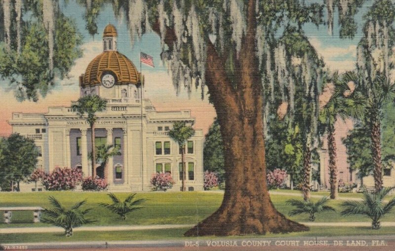 DE LAND , Florida , 1930-40s; Volusia County Court House