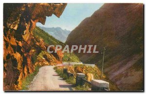 Old Postcard Oisans Road Berarde in the Valley of Floors