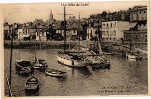 CPA (La Cote de Jade) - PORNIC - Le Port et le Quai Leray (242551)