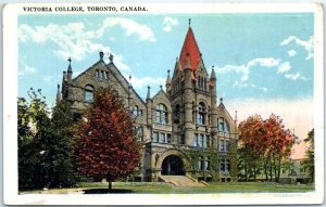 Postcard - Victoria College - Toronto, Canada