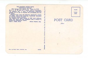 GA - Macon. The Mansion Motor Hotel