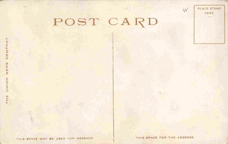 Paddle Steamer Barge Ohio River Bridge Marietta Ohio 1910c Phostint postcard