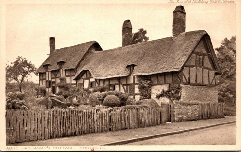 England Stratford upon Avon Anne Hathaway's Cottage Shottery