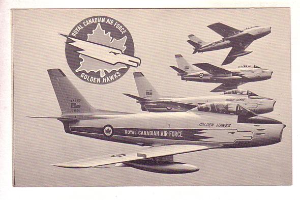 Royal Canadian Air Force, Golden Hawks, Airplanes