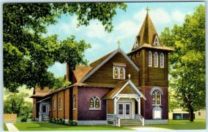 HOMER, New York  NY   ST. MARGARET'S CHURCH   Cortland County Postcard