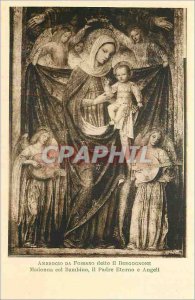 Postcard Old Ambrogio da Fossano detto it Bergognone Madonna and Child Il Pad...