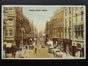 Ireland DUBLIN Grafton Street c1930s Postcard by Signal Series