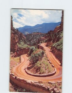 Postcard Temple Drive, Cave of the Winds at Manitou Springs, Colorado