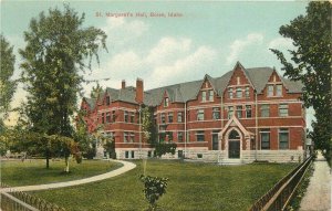 Boise Idaho St Margaret's Hall C-1910 Postcard Harvey 6261