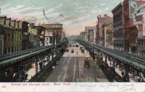 13262 Bowery and Elevated Railroad, New York City