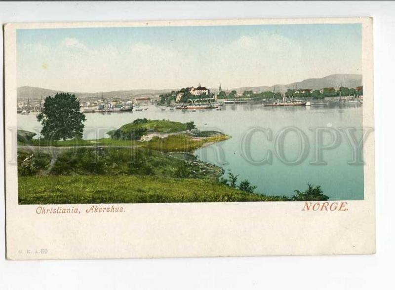 271140 NORWAY Kristiania Christiania Akershus Vintage postcard