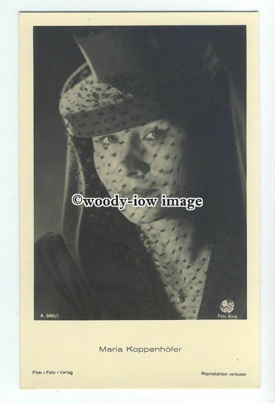 b4142 - Film Actress - Maria Koppenhofer, No.A3895/1 - postcard