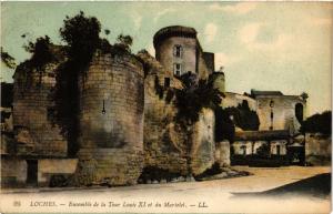 CPA LOCHES - Ensemble de la Tour Louis XI et du Martelet (299045)