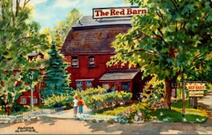Connecticut Westport The Red Barn Restaurant 1966