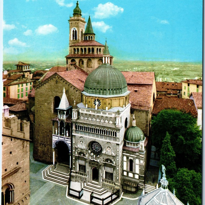 c1970s Bergamo, Italy Basilica di Santa Maria Maggiore Cathedral Dome 4x6 PC M20