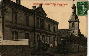 CPA MAZIERES-les-JOINVILLE Ecole et Mairie (864670)