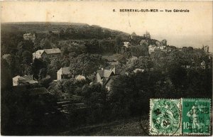 CPA BERNEVAL-sur-MER - Vue générale (105601)