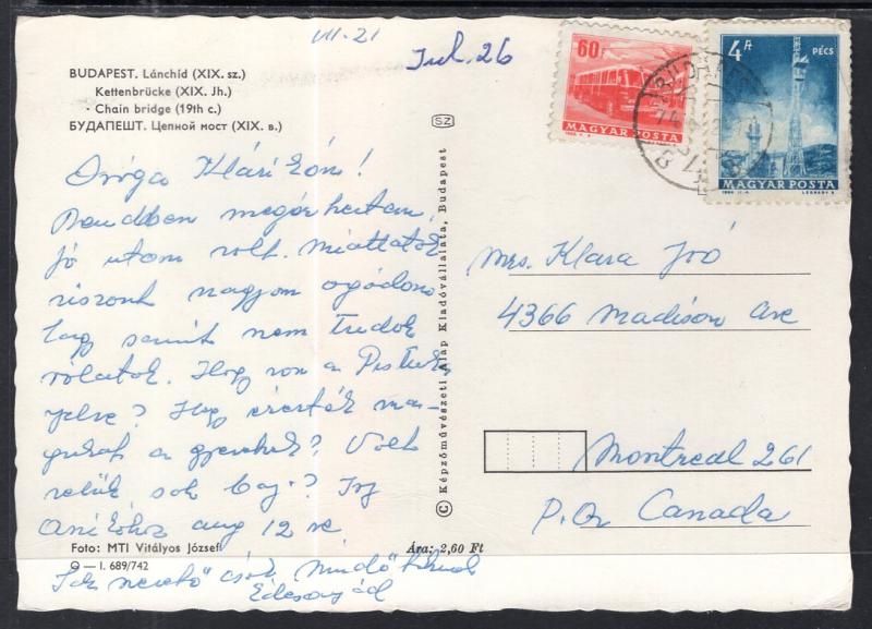 Chain Bridge,Budapest,Hungary BIN