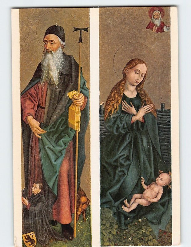 Postcard The Birth of Jesus By M. Schongauer, Unterlinden Museum, Colmar, France