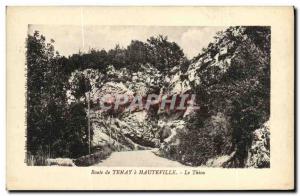 Old Postcard Road has Tenay Hauteville Le Thiou