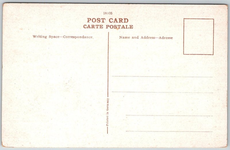 Montreal Canada c1915 Postcard Shooting The Rapids Boat