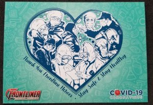 [AG] P954 Malaysia Fight Covid-19 Virus Medical Frontliner Doctor (postcard *New