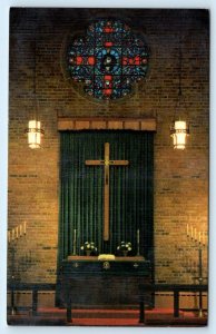 ROCKFORD, Illinois IL ~ Altar REDEEMER LUTHERAN CHURCH ca 1960s Postcard