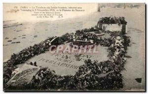 Old Postcard Paris Tomb of the Unknown Soldier