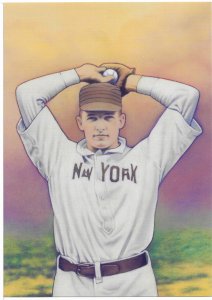 US unused Legends of Baseball stamped card and MNH Stamp #3408c. C. Mathewson