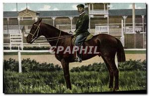 Old Postcard Horse Riding Equestrian