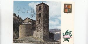 BF28916 valls d andorra canillo esglesia roamnica   front/back image