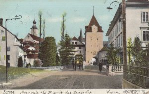 Sursee Switzerland Antique Postcard