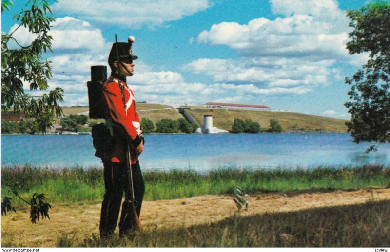 KINGSTON, Ontario, Canada, 1940-60s; View of Fort Henry across Navy Bay, Guar...