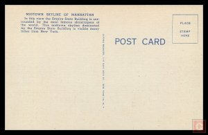 Midtown Skyline showing Empire State Building, New York City