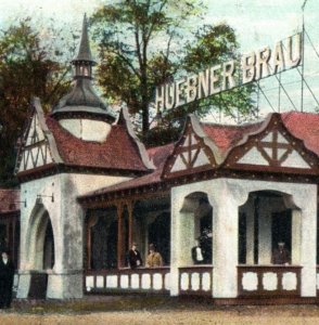 C.1908 Huebner-Brau German Village -Casino Toledo, OH F167