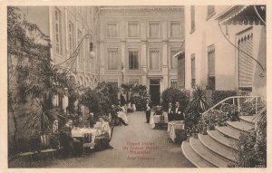 153899-Belgium, Bruxelles, Brussels,Grand Hotel du Grand Miroir,Cour Interieur