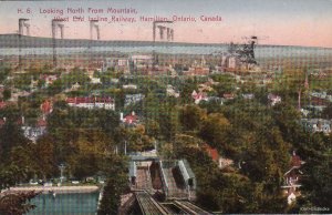 Postcard North Mountain West End Incline Railway Hamilton Ontario  Canada