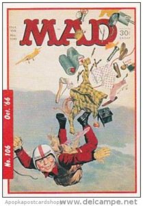 Lime Rock Trade Card Mad Magazine Cover Issue No 106 Oct 1966