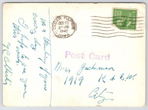 Cedar Rapids St James Methodist~Mrs Jackman Missed~Scripture Portions~Collister