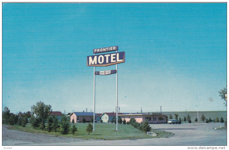 The Frontier Motel, Medicine Hat, Alberta, Canada, 40s-60s