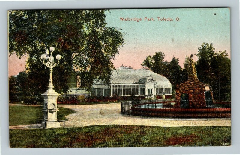 Toledo OHOhio, Walbridge Park, Vintage c1910 Postcard United States