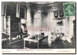 Postcard Old Brienne le Chateau Waiting Lounge