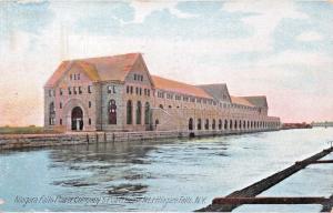 NIAGARA FALLS NY~NIAGARA POWER COMPANY POWER HOUSE #1 POSTCARD 1908