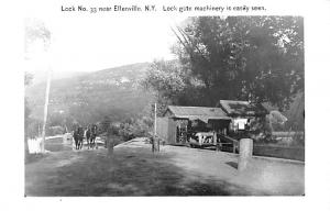 Lock Gate No. 33 Near Ellenville, NY USA D & H Canal Unused 