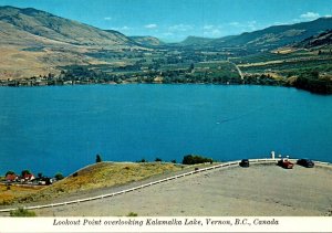 Canada British Columbia Vernon Lookout Point Overlooking Kalamalka Lake